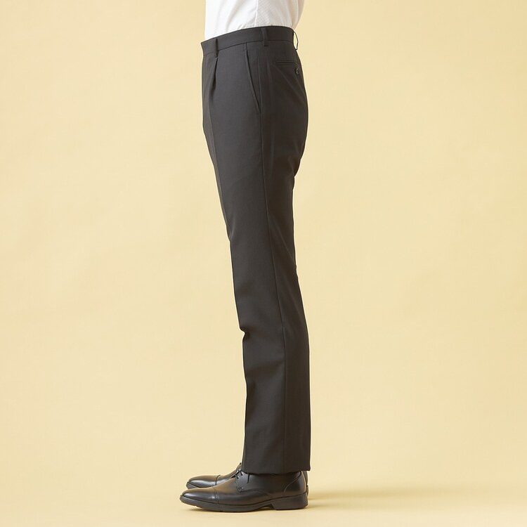 シュクル セットアップ パンツ ストライプ ブラック 大きいサイズ 21号 セットアップ レディース 大きいサイズ 2点セット ワイドパンツ