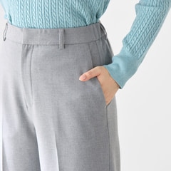 1回着用のみ‼︎ほぼ新品♡GRIS グリ リブパンツ XL ライトグレー