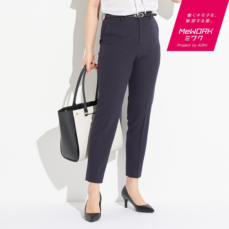夏向け】セオα ライトシャーク紺 クロップドパンツ セットアップ