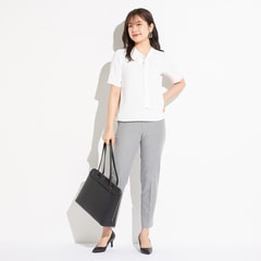 【夏向け】セオα ライトシャークグレー クロップドパンツ セットアップ着用可