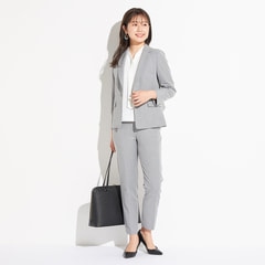 【夏向け】セオα ライトシャークグレー クロップドパンツ セットアップ着用可