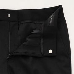 極美品 ジャーナルワークス 3ピース セットアップ シャドーストライプ ブラック ストレッチスーツ 黒シャドーストライプ JOURNAL WORKS スリム