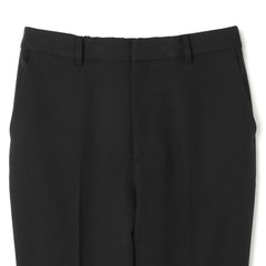 2wayストレッチ クロップドパンツ 紺 セットアップ着用可【AOKI