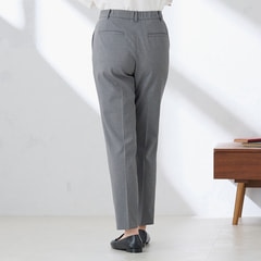 【最終値下げ】AOKI レディーススーツ ツイルストレッチセットアップ グレー ツイルストレッチ クロップドパンツ セットアップ着用可 グレー【AOKI