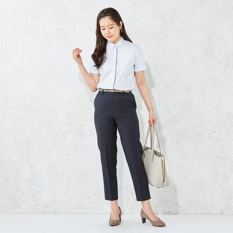 【新品】L’Appartement ☆ Lisiere リネンクロップドパンツ ハイテンションクロップドパンツ /日本製/洗える(クロップド