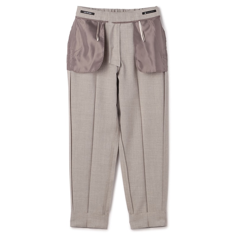 ≪Oggi.jp5月掲載≫ リネンライク クロップドパンツ セットアップ着用可