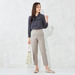 ≪Oggi.jp5月掲載≫ リネンライク クロップドパンツ セットアップ着用可