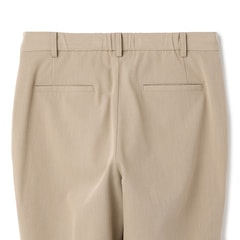 ライトストレッチ クロップドパンツ ベージュ セットアップ着用可
