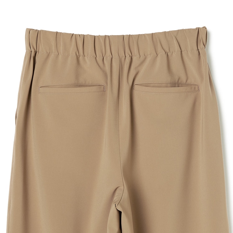 ≪Oggi.jp4月号掲載≫ ドレープストレッチ ワイドパンツ キャメル