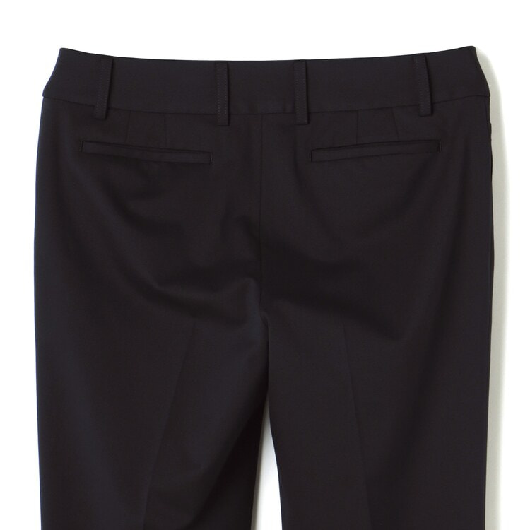 ビジネスから就活まで】紺無地ストレートパンツ セットアップ着用可