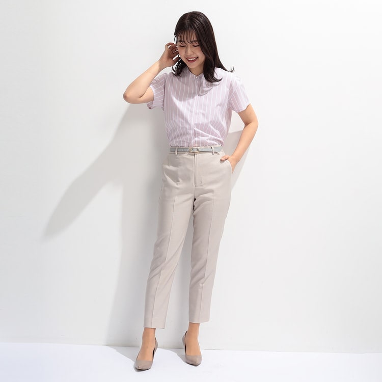 麻100% OLLEBOREBLA パンツ 装飾付き 裾スリット L ベージュ Amazon | [トブイシューズ] リネンパンツ リネン ワイドパンツ