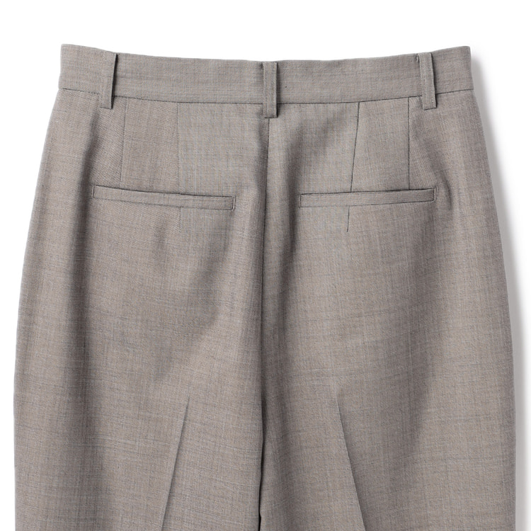 アウトレット】洗える キレイスーツ グレージュシャーク クロップド