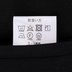 アウトレット】Oggiコラボ ダブルクロス ワイドパンツ黒 セットアップ