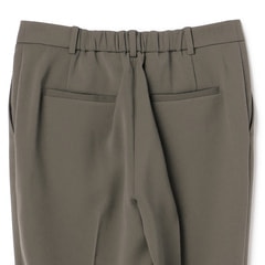 アウトレット】Oggiコラボ ダブルクロス クロップドパンツ モカ