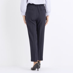 Oggiコラボ 2wayストレッチ クロップドパンツ 紺 セットアップ