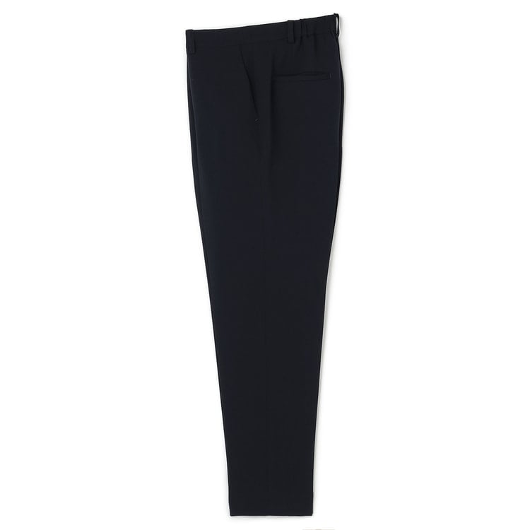 Oggiコラボ 2wayストレッチ クロップドパンツ 紺 セットアップ