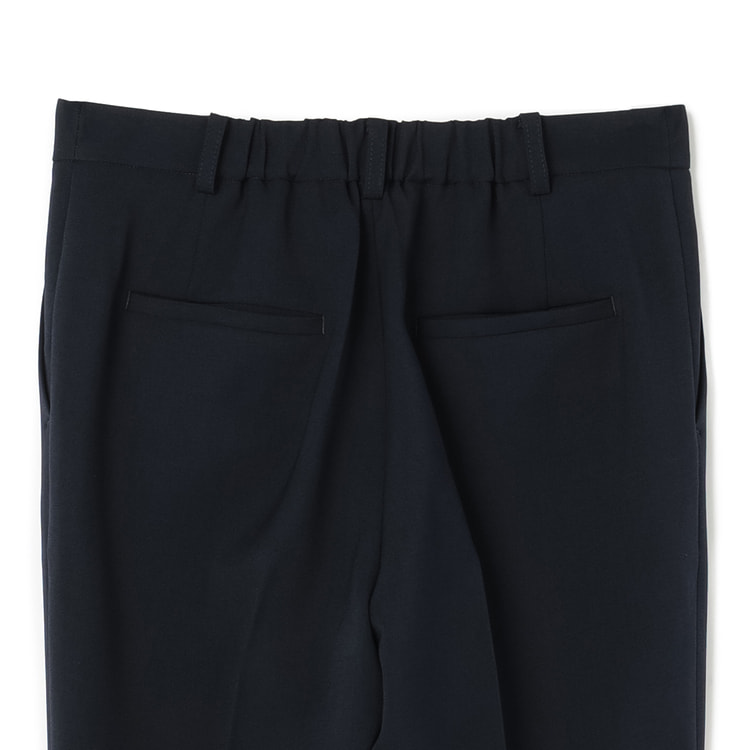 Oggiコラボ 2wayストレッチ クロップドパンツ 紺 セットアップ