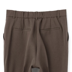 アウトレット】2wayストレッチ トロピカルクロップドパンツ 茶