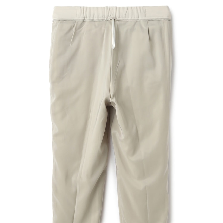Oggiコラボ 2Wayストレッチツイル クロップドパンツ オフホワイト
