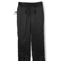 洗えるキレイスーツ 360°キレイ ストレートパンツ グレーピン