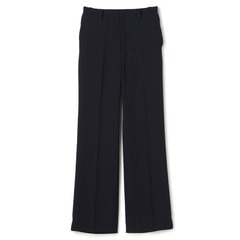 ≪Oggi4月号掲載≫ パウダリーストレッチ紺 ワイドパンツ セットアップ着用可