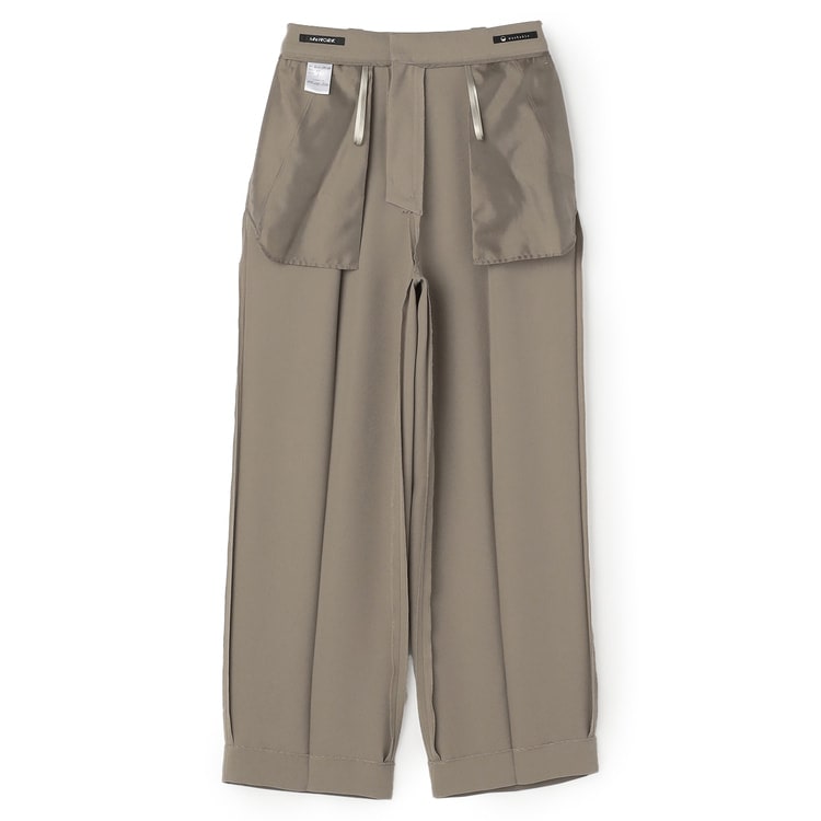 アオキ レディース スーツ Oggi 2Wayストレッチツイル ワイドパンツ