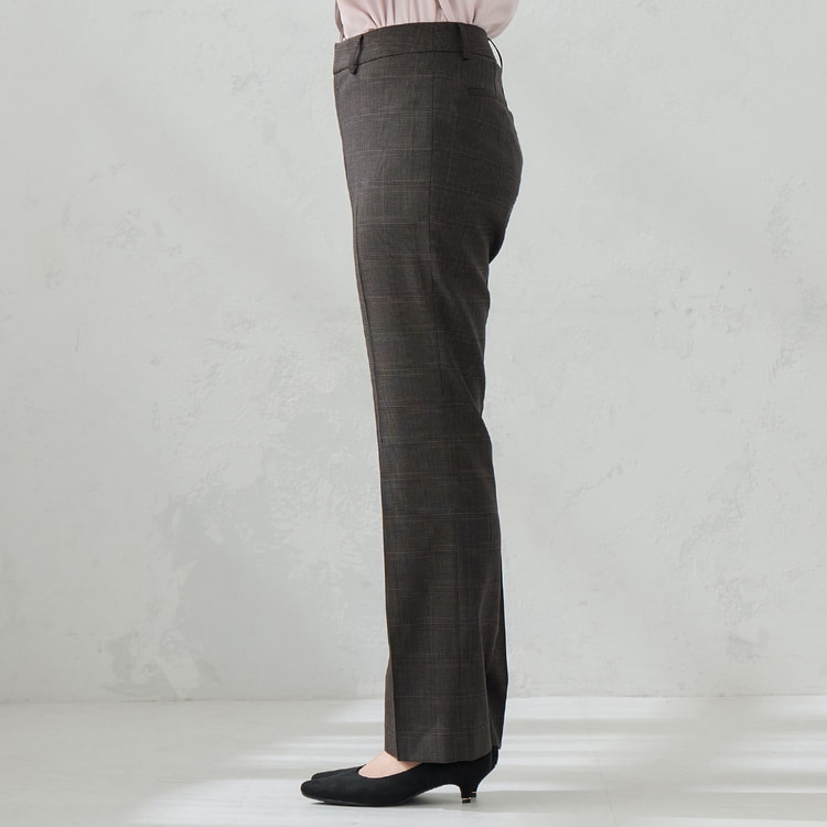 極美品　洗えるキレイスーツ 360°キレイ パンツ　セットアップ 茶 特価】【WEB限定価格】洗えるキレイスーツ 360°キレイ