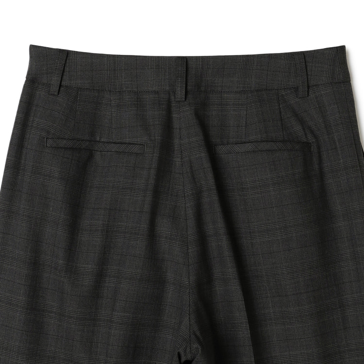 360°キレイスーツ ハイクオリティウール ストレートパンツ グレー