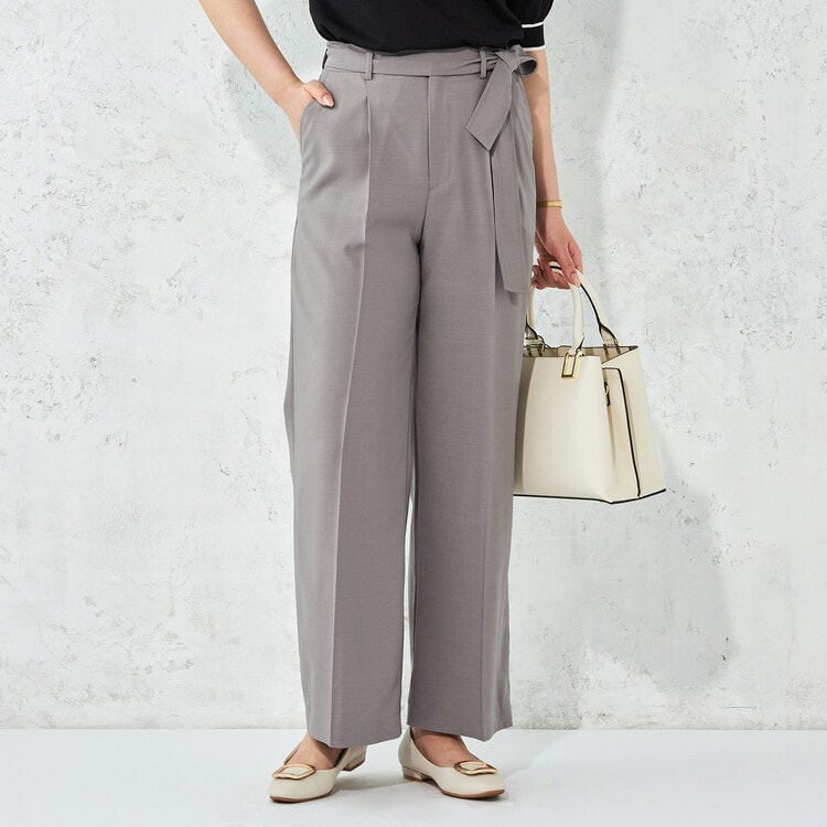 ブラウスセットアップ グレーワイドパンツ【AOKI公式通販】