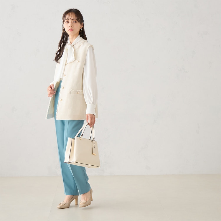 アウトレット】【WEB限定商品】ブルークロップドパンツ【AOKI公式通販】