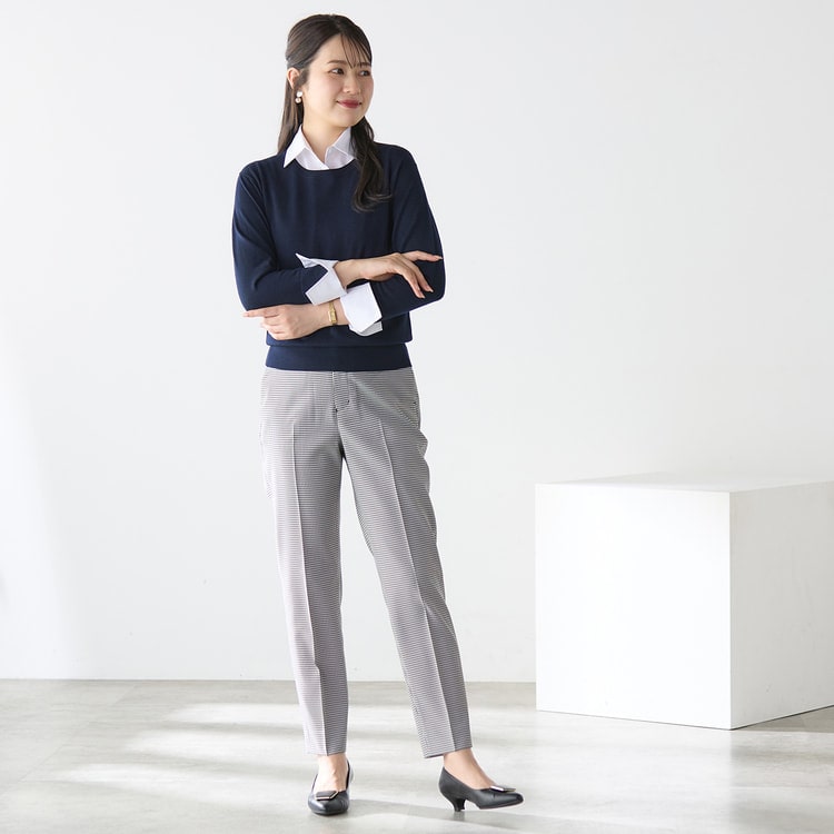 バーバリー　セットアップパンツ11&9ダブルブレスト　グレンチェック　グレー バーバリーセットアップパンツ11&9ダブルブレストグレンチェック