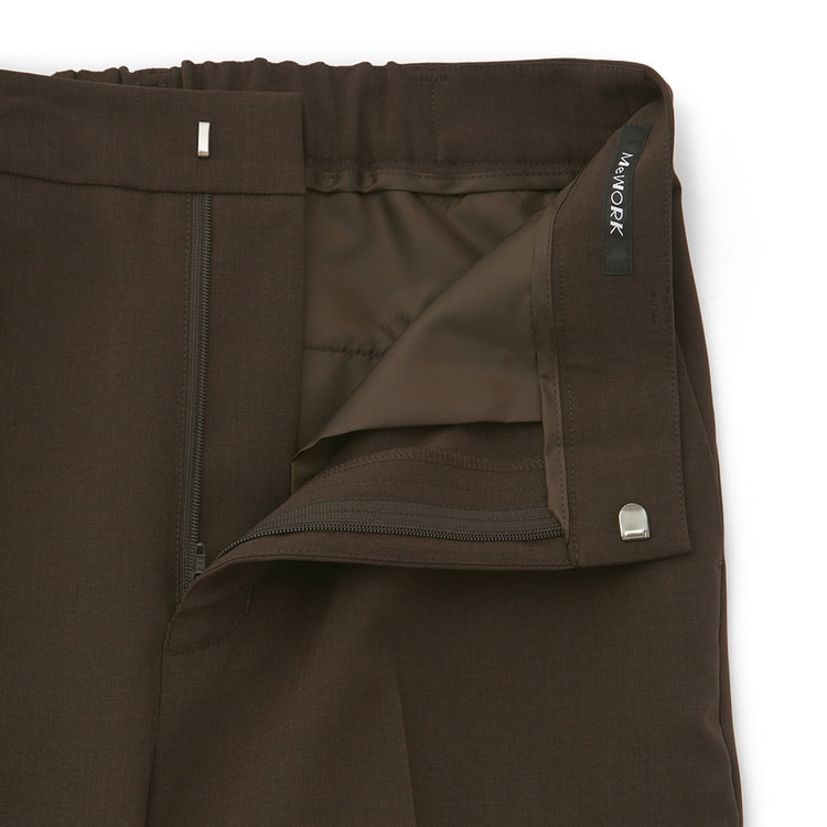 ≪Oggi12月号掲載≫ バレリーナパンツ テーパード 茶【AOKI公式通販】