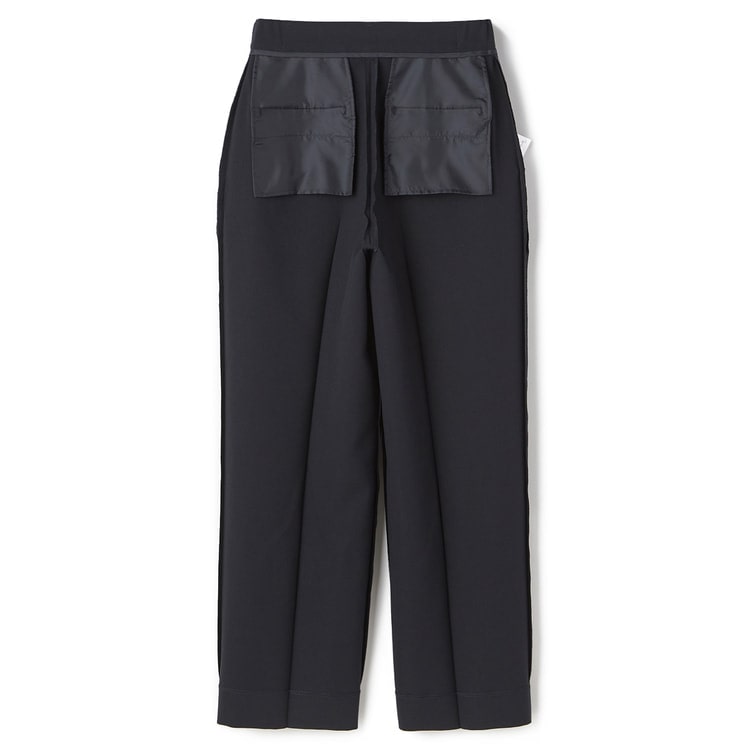 ≪Oggi12月号掲載≫ バレリーナパンツ ワイド 紺【AOKI公式通販】