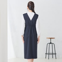 あーこ☆ GYDA Gジャン、スカート セットアップ 紺無地調タックフレアスカート セットアップ着用可【AOKI公式通販】