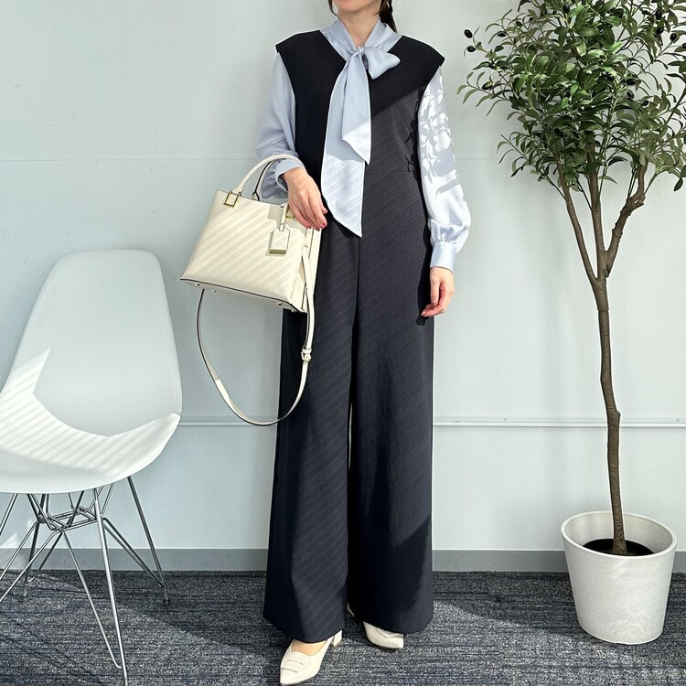AKIKO OGAWA. / ライトジョーゼット ジャンプスーツ《ESTNATION
