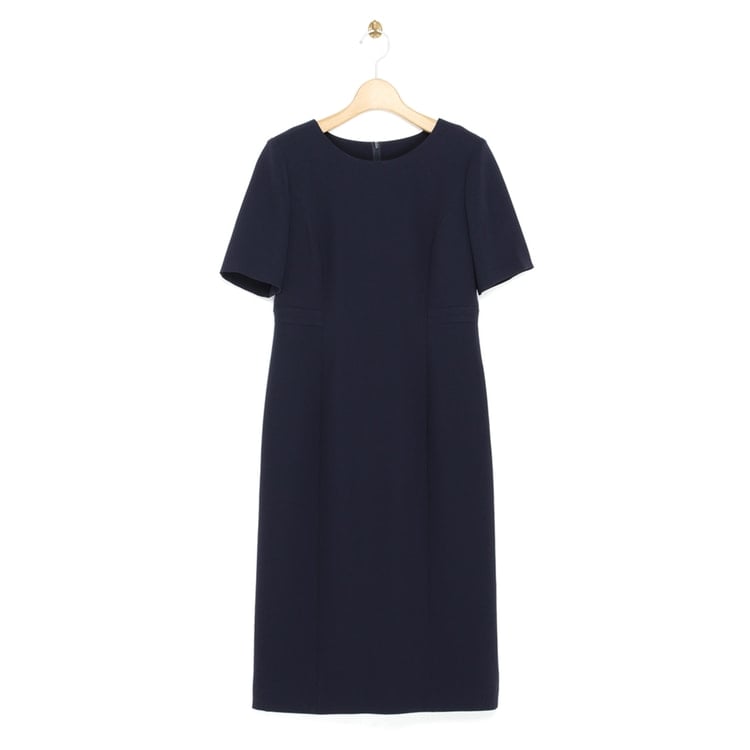 カラーフォーマル 半袖ワンピース 紺 セットアップ着用可 スーツのaoki公式通販 カラーフォーマル 半袖ワンピース 紺 セットアップ着用可 スーツのaoki公式通販