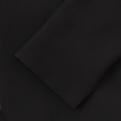 【特価】【着丈100cm以上】洗える スタンドカラージャケット ボレロ風7分袖ウエストゴム前開きワンピース