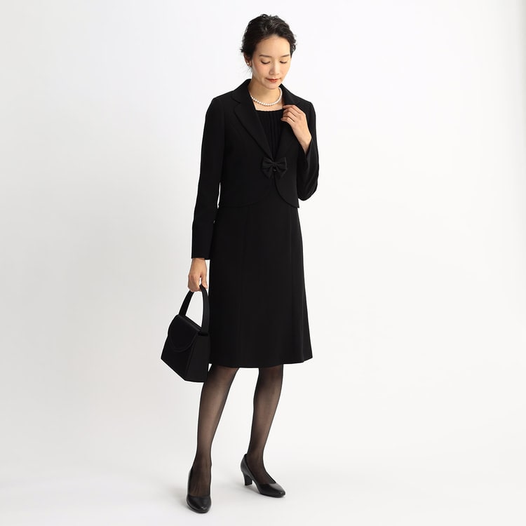 ≪CanCam2月号掲載≫ 洗える テーラードジャケット 7分袖前開き胸元  