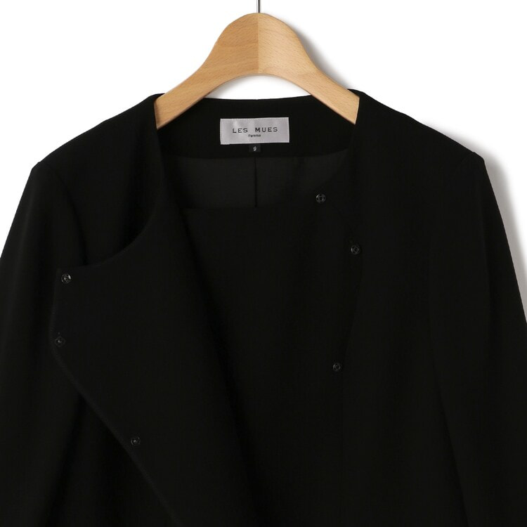 3点セット】洗えるテーラードジャケット ペプラムブラウス付き パンツ