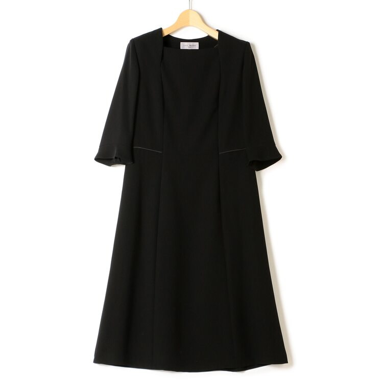 着丈100cm以上】ショールカラージャケット 7分袖前開き