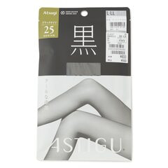 <L-LL> Atsugi 黒ストッキング 25デニール【AOKI公式通販】