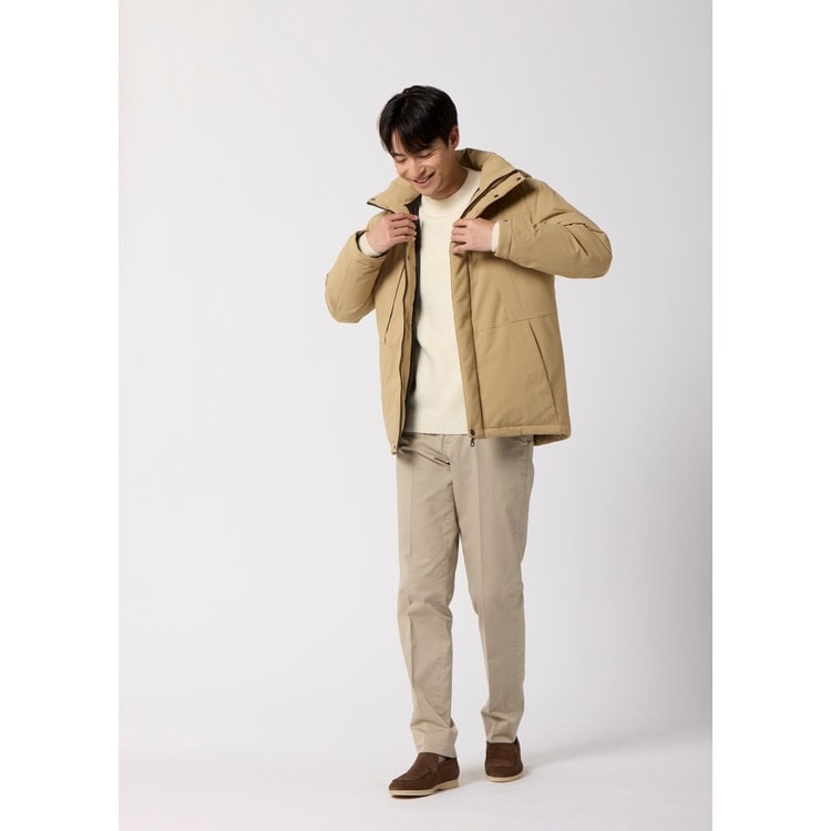 L＆Wデザイン】はっ水 フード取り外し可能 ハイブリットダウン