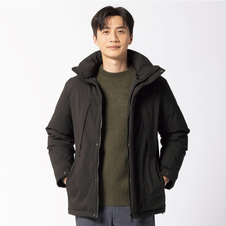 L＆Wデザイン】はっ水 フード取り外し可能 ハイブリットダウン