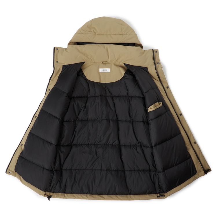 L＆Wデザイン】はっ水 フード取り外し可能 ハイブリットダウン