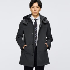 【L＆Wデザイン】洗える 防風 はっ水 3レイヤーコート