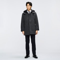 【L＆Wデザイン】洗える 防風 はっ水 3レイヤーコート