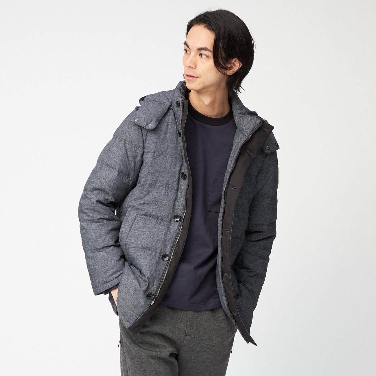 【WEB限定価格】【ライフ&ワークデザイン】ウールライクダウン