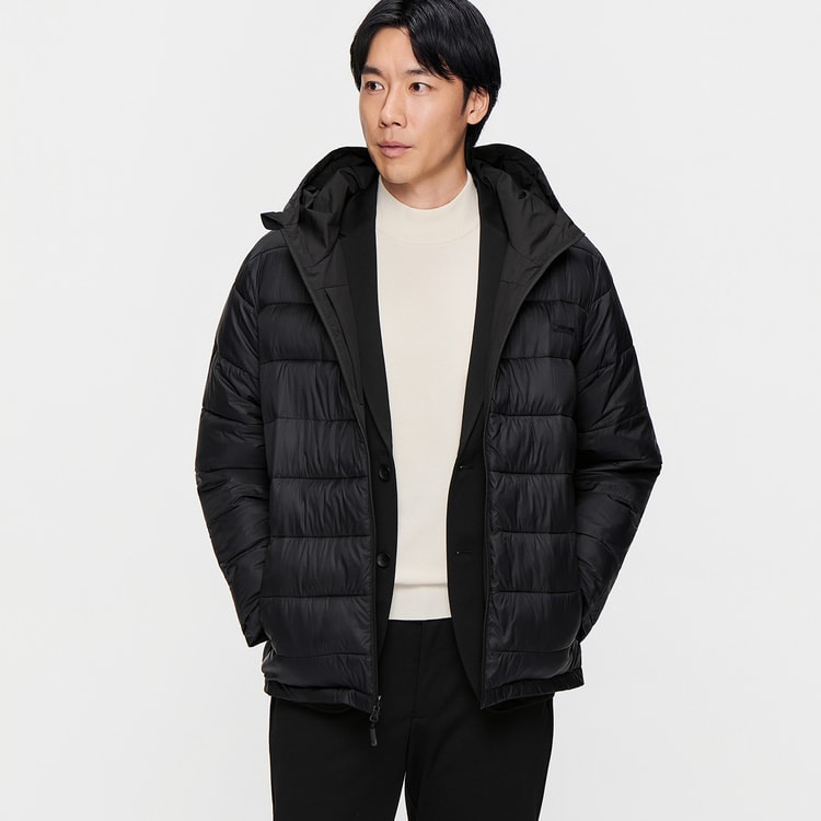 はっ水 保温 防風 リバーシブルブルゾン【AOKI公式通販】