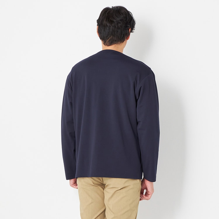 アウトレット】【パジャマスーツ】ナイロンポンチノーカラージャケット