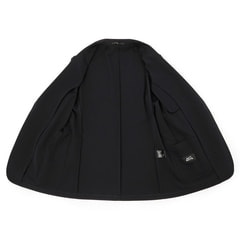 【未使用タグ付☆洗える】アオキ ナイロンポンチパジャマブレザーセット ネイビーL 未使用タグ付☆洗える】アオキ ナイロンポンチパジャマブレザー